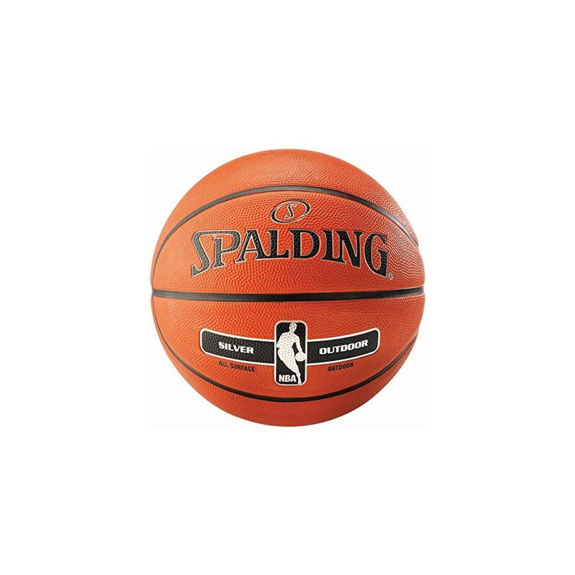 Fitness Spalding NBA Silver Outdoor 83-494Z Balón de Baloncesto