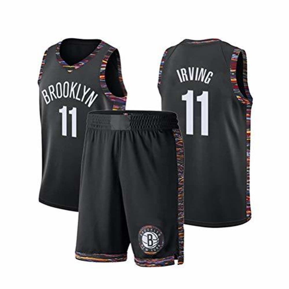 Fashion Brooklyn Nets Kyrie Irving # 11 Shorts Jersey - Conjunto clásico sin