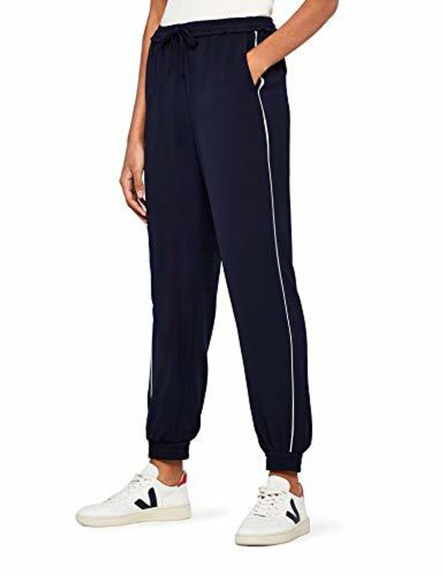 Producto Marca Amazon - find. Pantalones Mujer, Azul