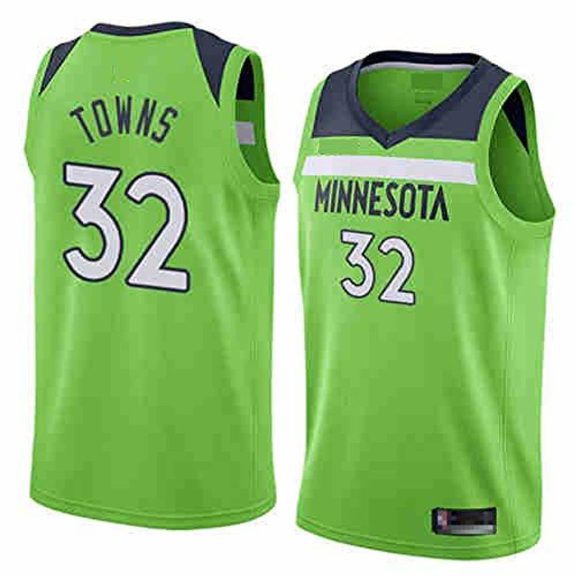 Fashion 32# Ciudades Timberwolves Jersey de Baloncesto Camisa de Verano Chaleco Camiseta Deportiva