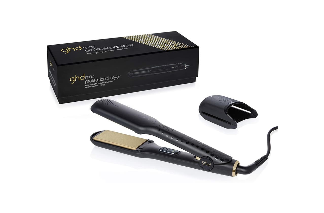 Belleza GHD Gold Max - Plancha de pelo profesional con tecnología cerámica y