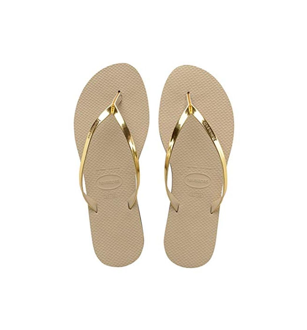 Product Havaianas You Metallic, Sandalias para Mujer, Dorado