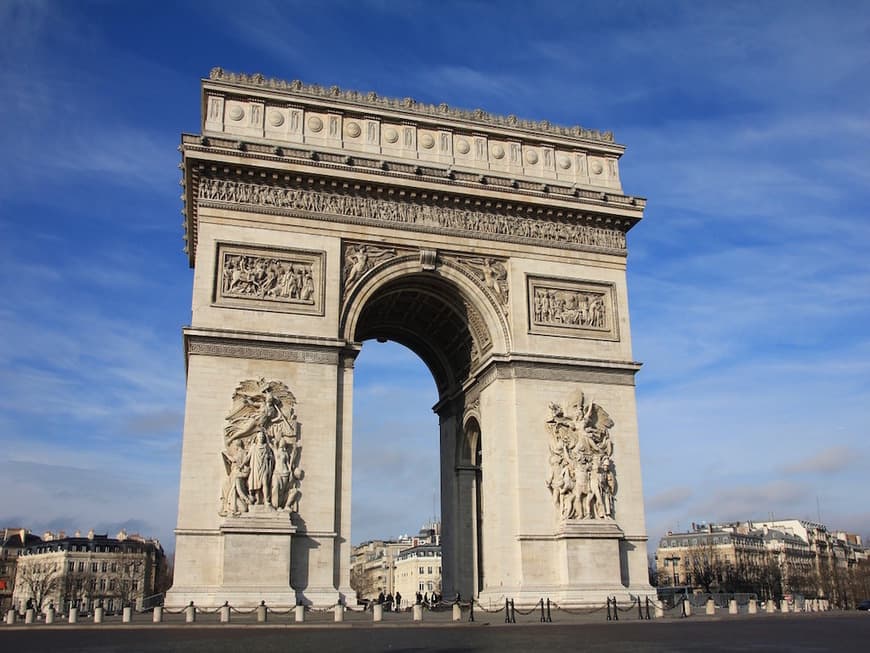 Lugar Arco de Triunfo de París