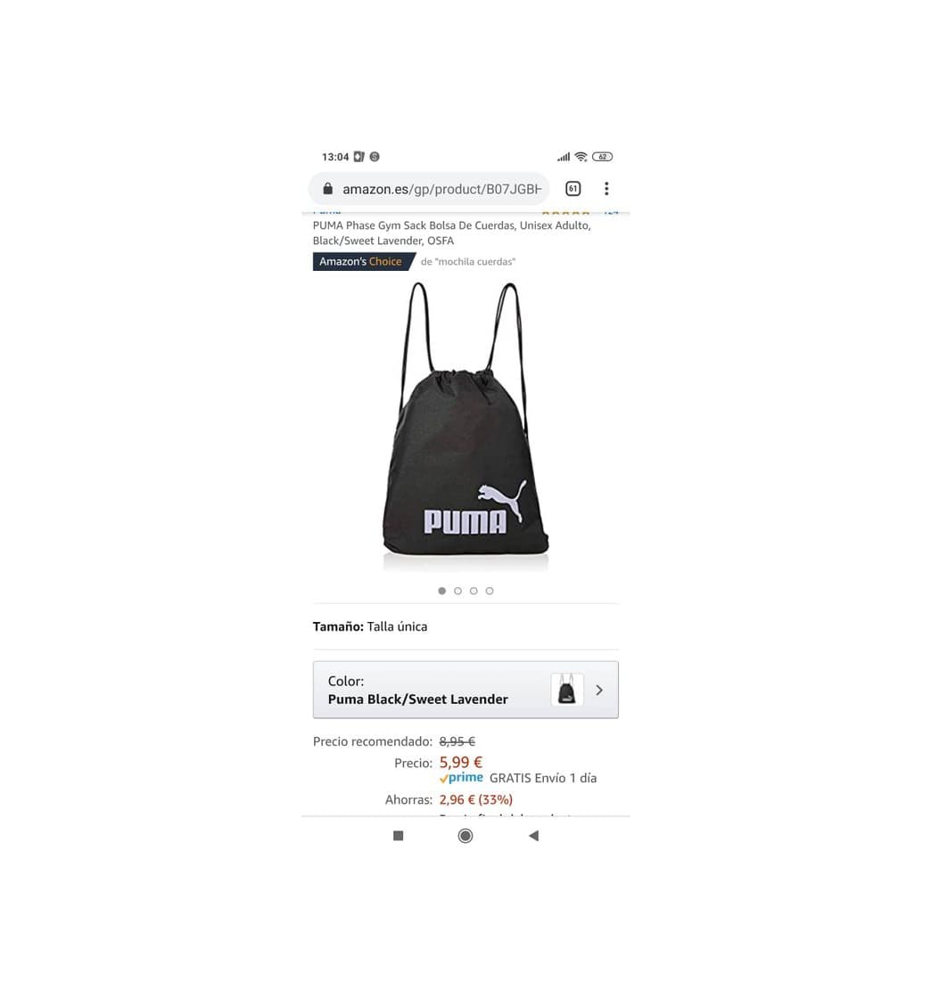 Product Bolsa puma