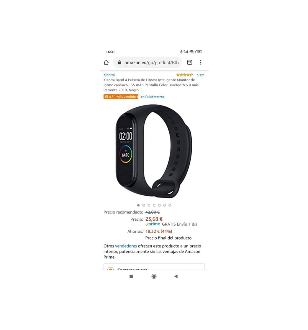 Product Xiaomi mi band 4