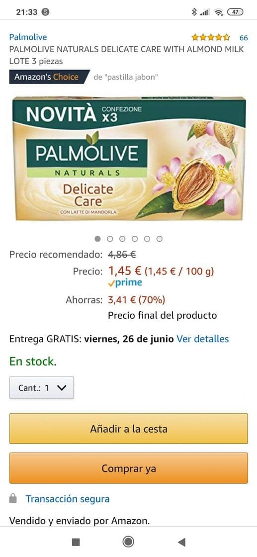 App Jabón Palmolive