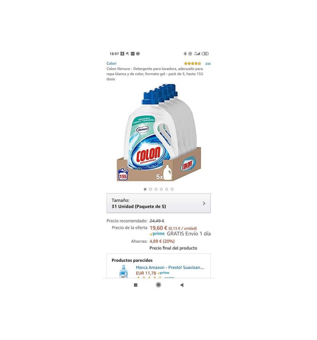 Product Detergente colon