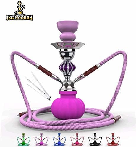 Product Cachimba JSG.HOOKAH 051-2 Cachimba De 2 Salidas, Shisha De 28cm De Altura,