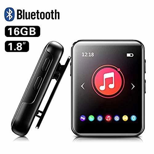 Product MP3 BENJIE 16GB 1.8" Reproductor de MP3 Pantalla Táctil Completa MP3 Bluetooth