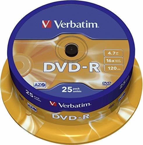 Product Verbatim DVD-R 4,7 GB / 120 Min / 16X Tarrina