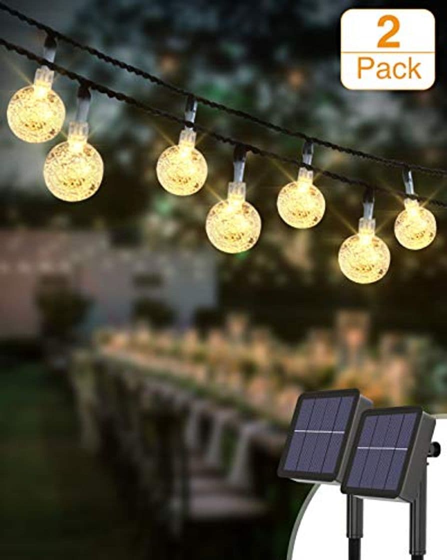 Product Guirnaldas Luces Exterior Solar [2 Pack]