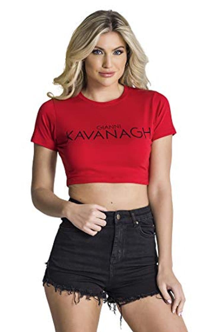 Product Gianni Kavanagh Red Core Cropped tee Camiseta