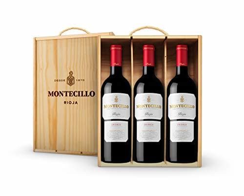 Product Vino Tinto D.O. Rioja Montecillo Crianza - estuche de madera de 3