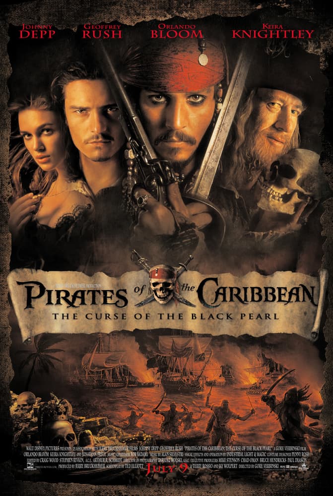 Película Pirates of the Caribbean: The Curse of the Black Pearl