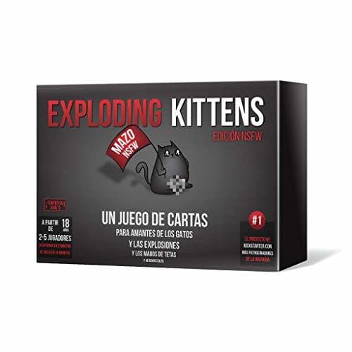 Producto Asmodee- Exploding Kittens NSFW