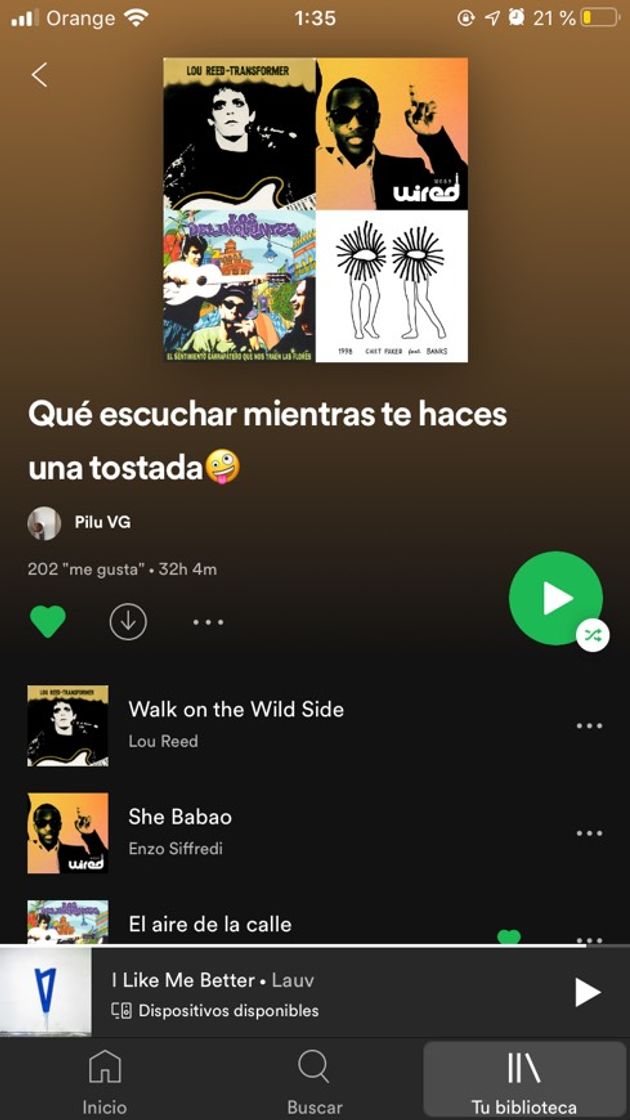 Music Canciones que poner mientras te haces una tostada