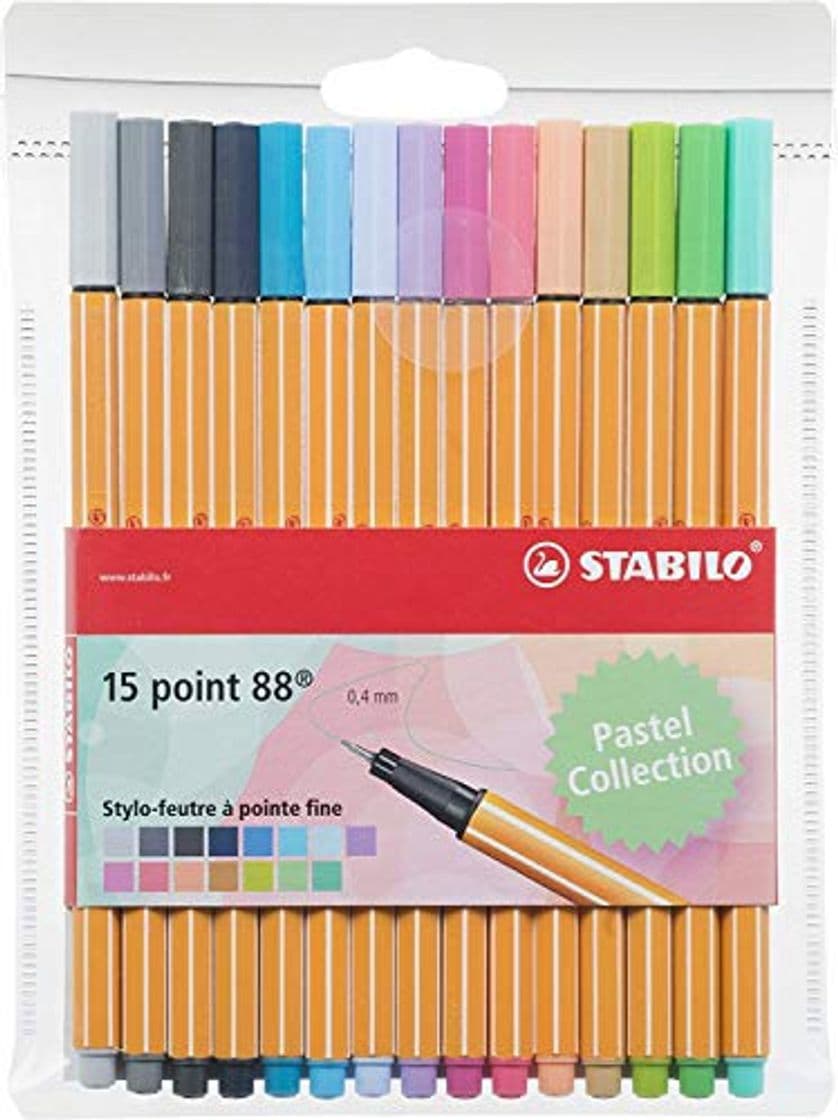 Product Stabilo Point 88 – Terciopelo de bolígrafos Punta Fina – Colores Neon