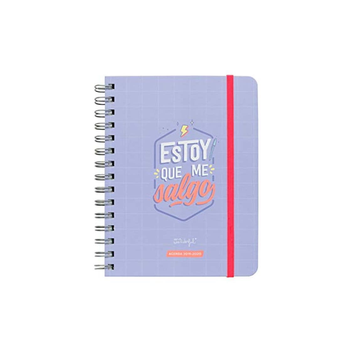 Producto Mr. Wonderful 2019/20 Semanal - Agenda Rotu "Estoy que Me Salgo"