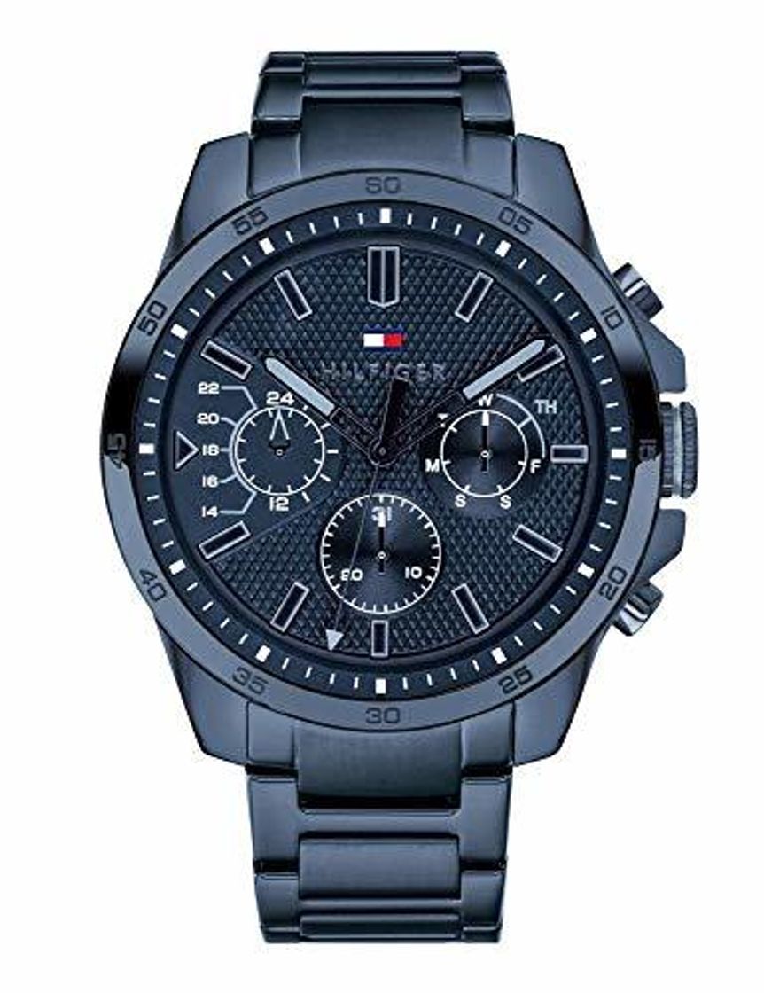 Product Tommy Hilfiger Reloj Multiesfera para Hombre de Cuarzo con Correa en Acero