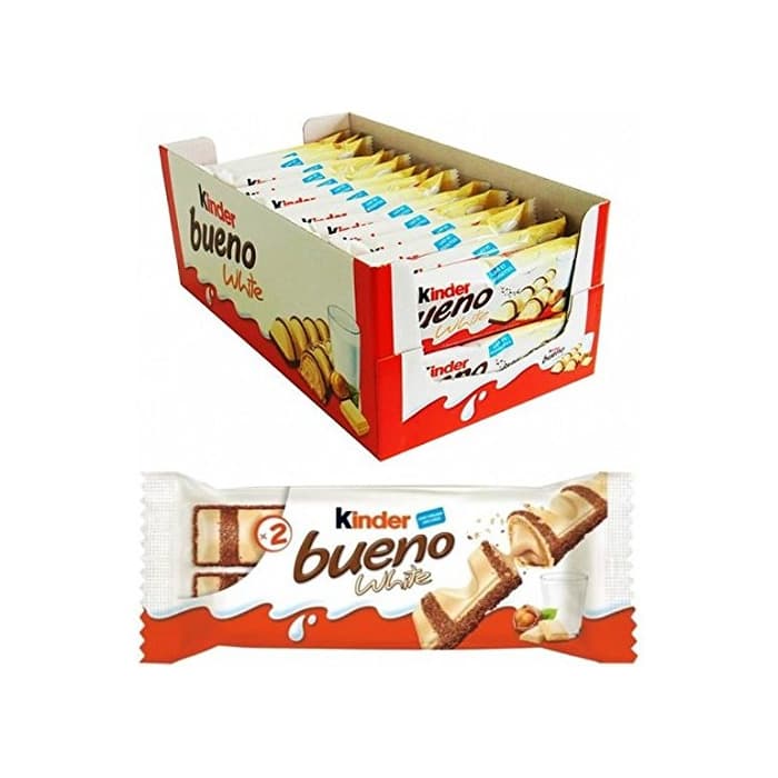 Product KINDER BUENO BLANCO 2 BARRITAS 43 GR