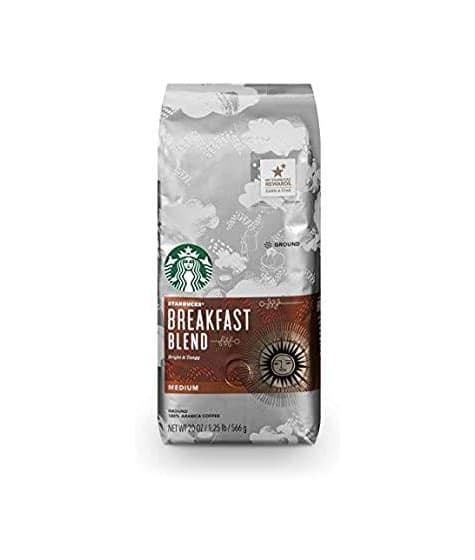 Product Starbucks Breakfast Blend café torrado médio moído