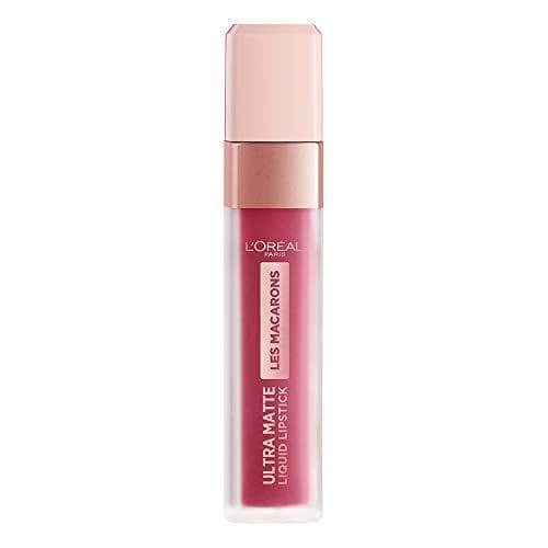 Belleza L'Oréal Paris Les Macarons 820 Praline De Paris Pintalabios Mate Permanente Rosa