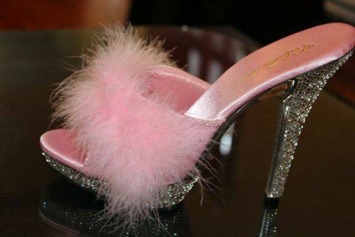 Moda Pink heels bling shoes