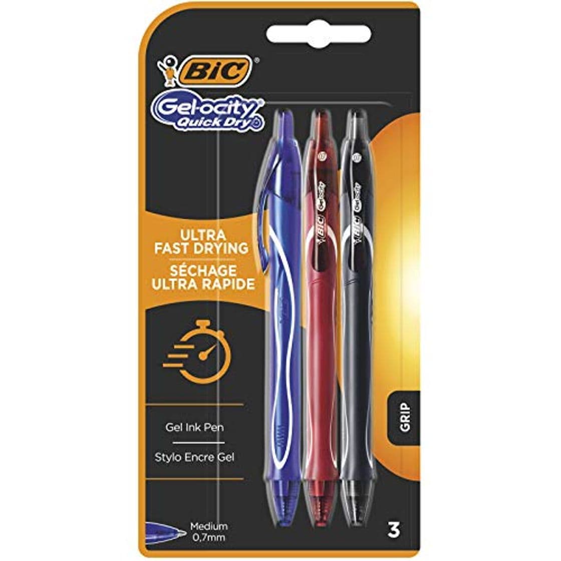 Producto BIC Gel-ocity Quick Dry bolígrafos punta media