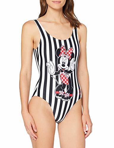 Producto Speedo Minnie Mouse Placement U Back Traje de Baño, Mujer, Multicolor