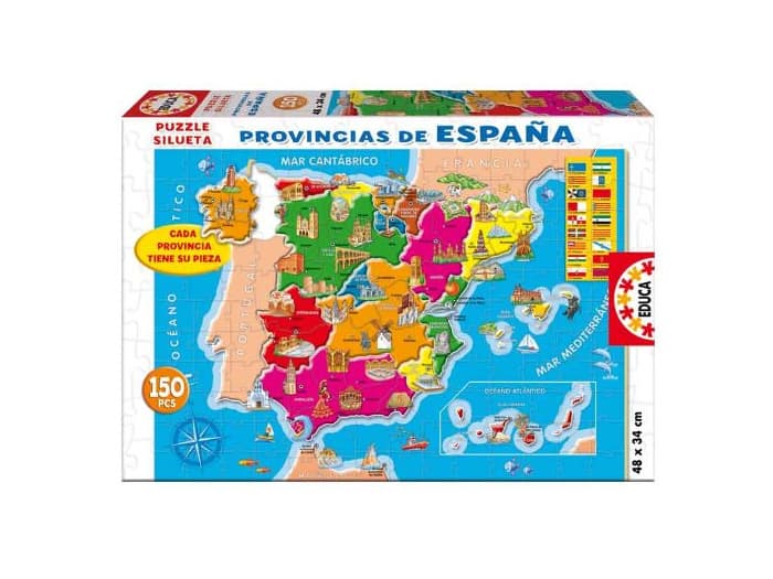 Producto Educa Borrás - 150 Provincias España Puzzle