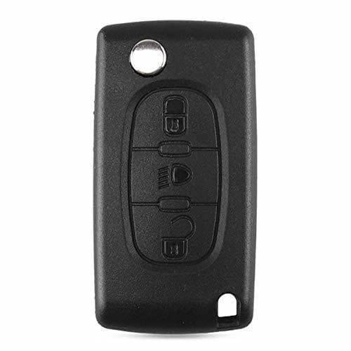 Producto Febelle - Funda para llave de coche con 3 botones para Citroen