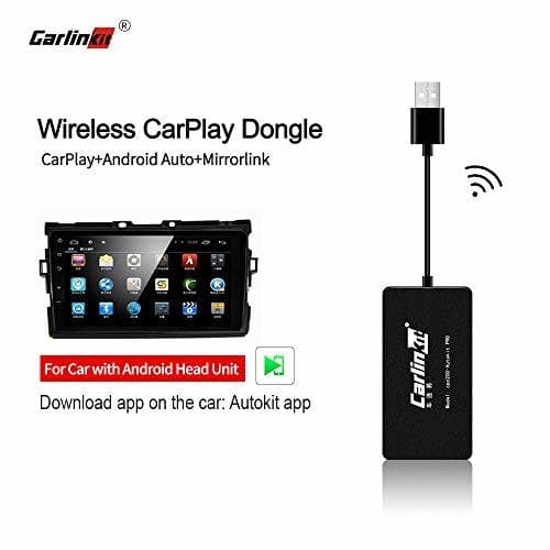 Producto Carlinkit Wireless Carplay Dongle Compatible con la unidad principal de Android del