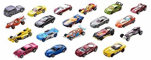 Product Hot Wheels Pack de 20 vehiculos, coches de juguete