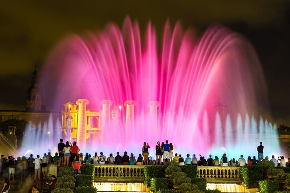 Lugar Fuente Mágica de Montjuïc