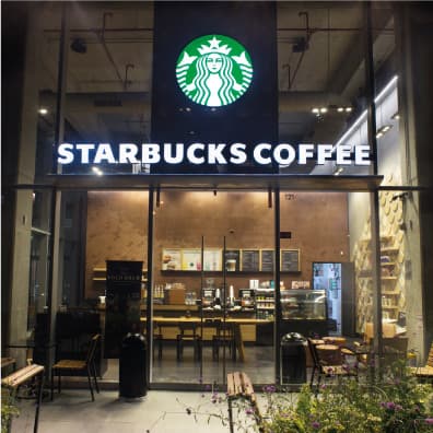 Restaurants Starbucks Coffee Square