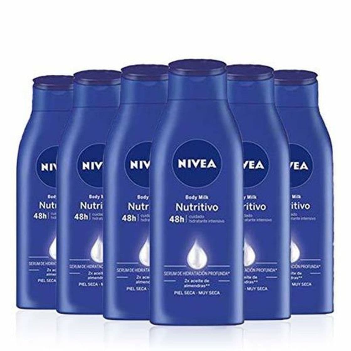 Beauty NIVEA Body Milk Nutritivo en pack de 6