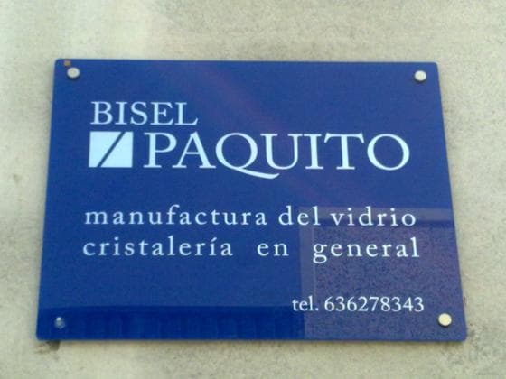 Place Cristaleria bisel paquito