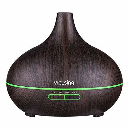 Home VicTsing 300ml Humidificador aromaterapia Ultrasónico, Difusor de Aromas/ Aceites Esenciales, bastante silencioso,