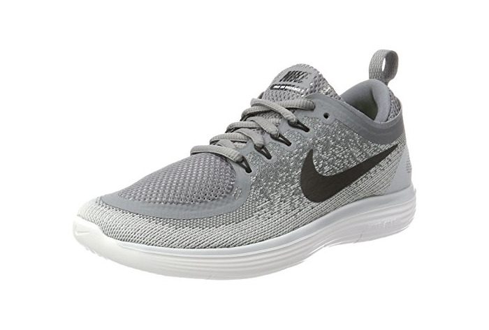 Moda Nike Free Run Distance 2 - Zapatillas de Entrenamiento Mujer, Gris