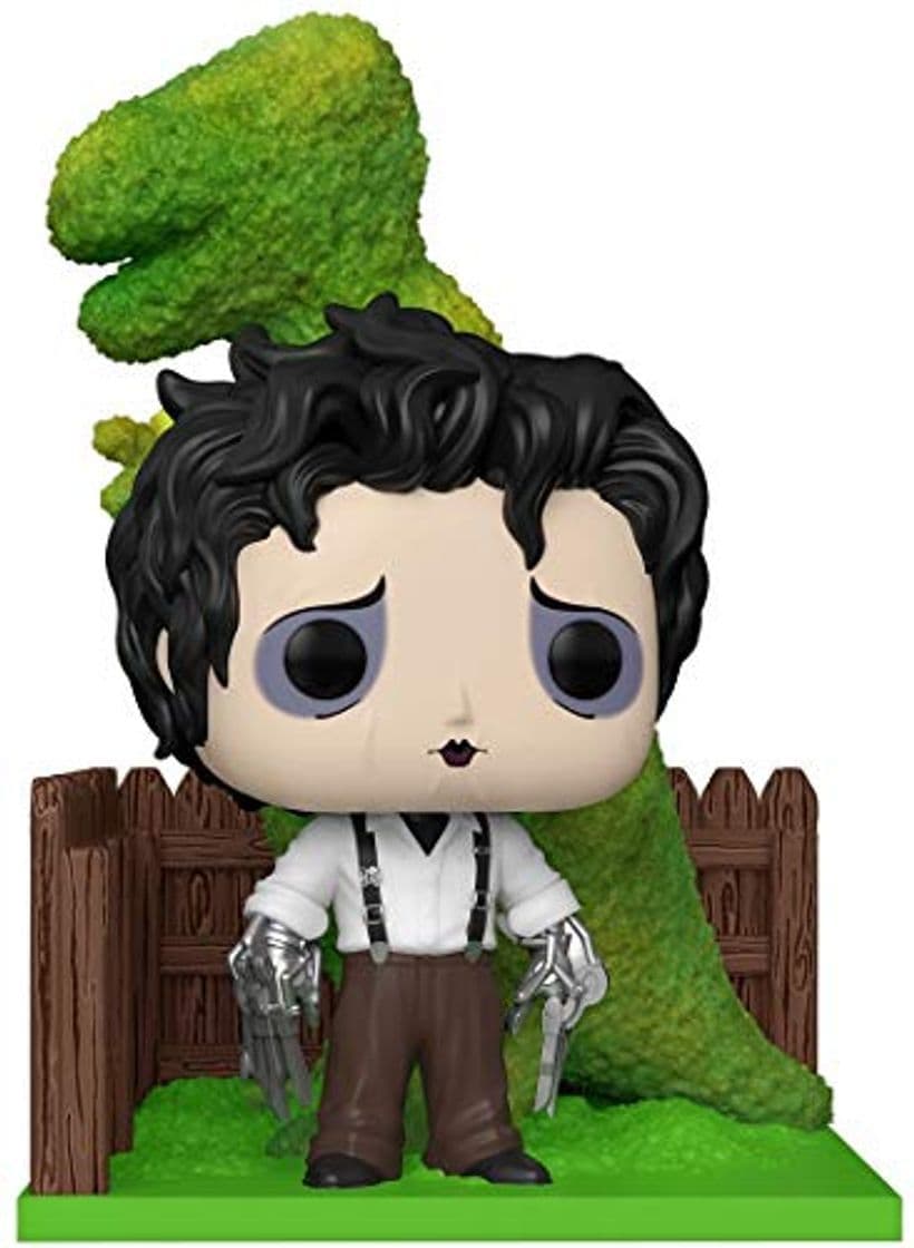 Producto Funko- Pop Deluxe: Edward Scissorhands-Edward & DinoHedge Figura Coleccionable, Multicolor