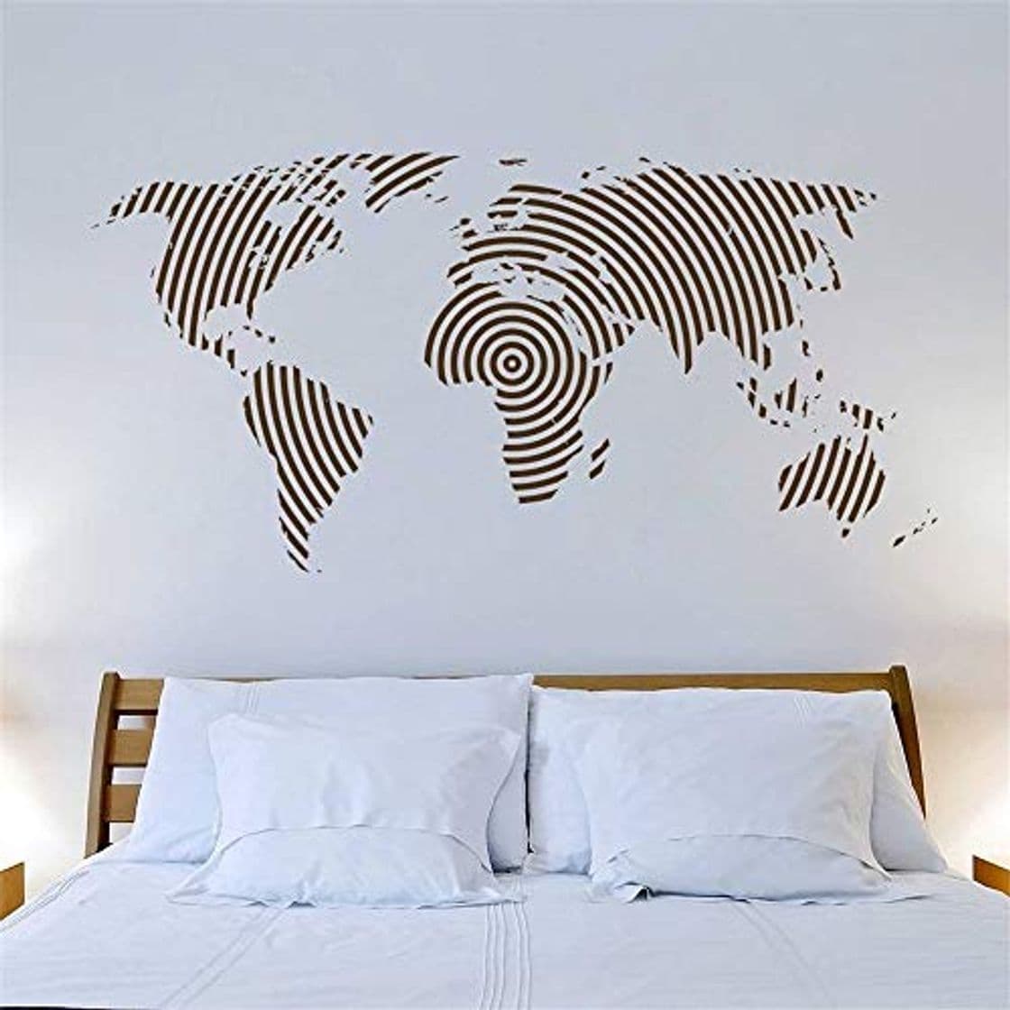 Producto pegatinas decorativas pared Mapa del mundo Sticker Decal Muurstickers Posters Quadro Parede Decor para sala de estar dormitorio