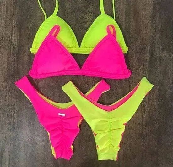 Fashion biquíni neon 💛💞