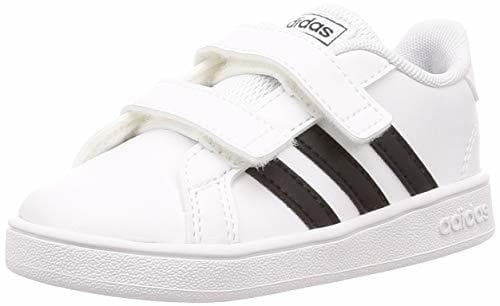 Product Adidas Grand Court I, Zapatillas de Estar por casa Bebé Unisex, Blanco