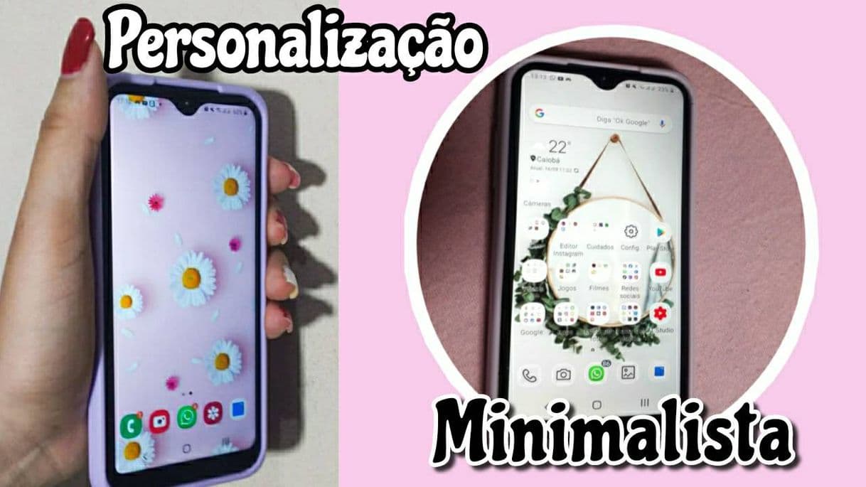 Moda Personalização minimalista no android - YouTube