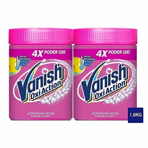 Lugar Vanish Oxi Action Quitamanchas Lavadora para Ropa Polvo