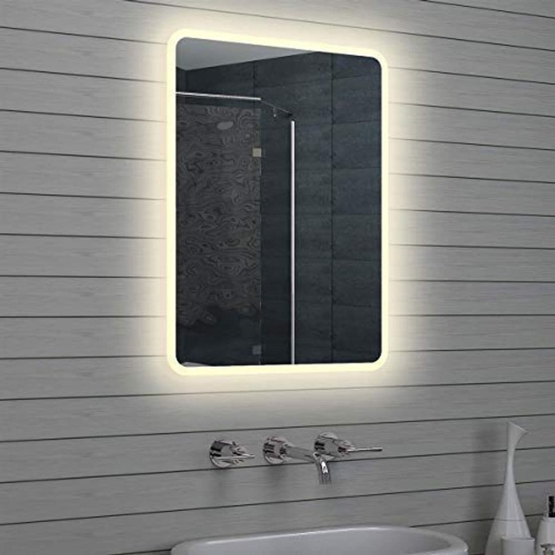 Home Lux-aqua - Espejo de baño con luz led