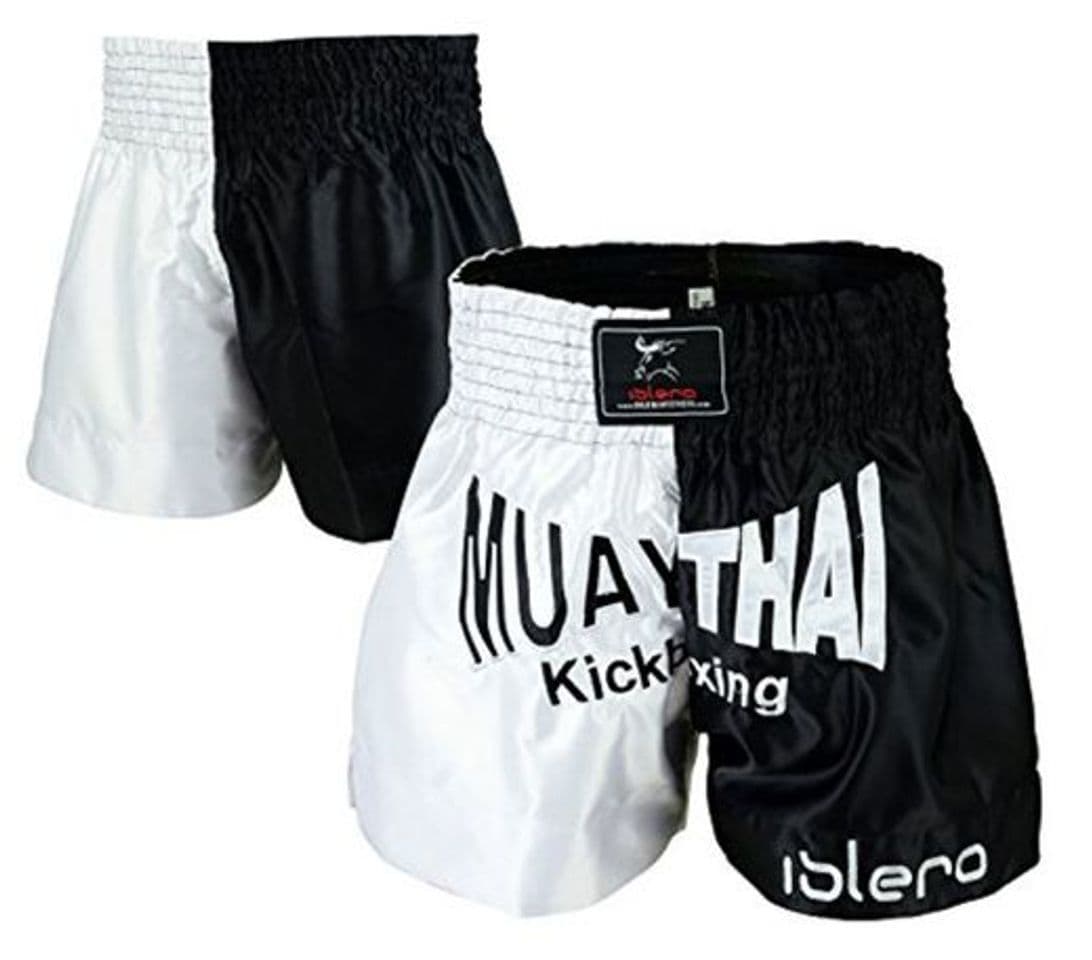 Product Islero - Pantalones Cortos de Muay Thai para Lucha