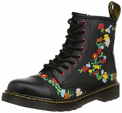 Producto Dr. Martens 1460 Pooch Flower J, Botines para Niñas, Negro