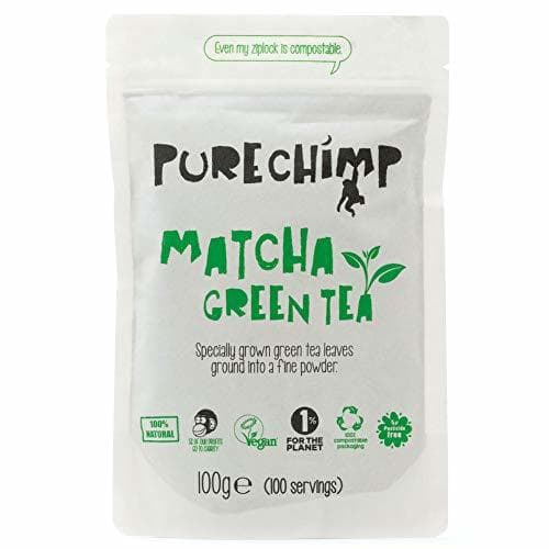 Product Té Verde Matcha en Polvo (Súper Té) 100g de PureChimp