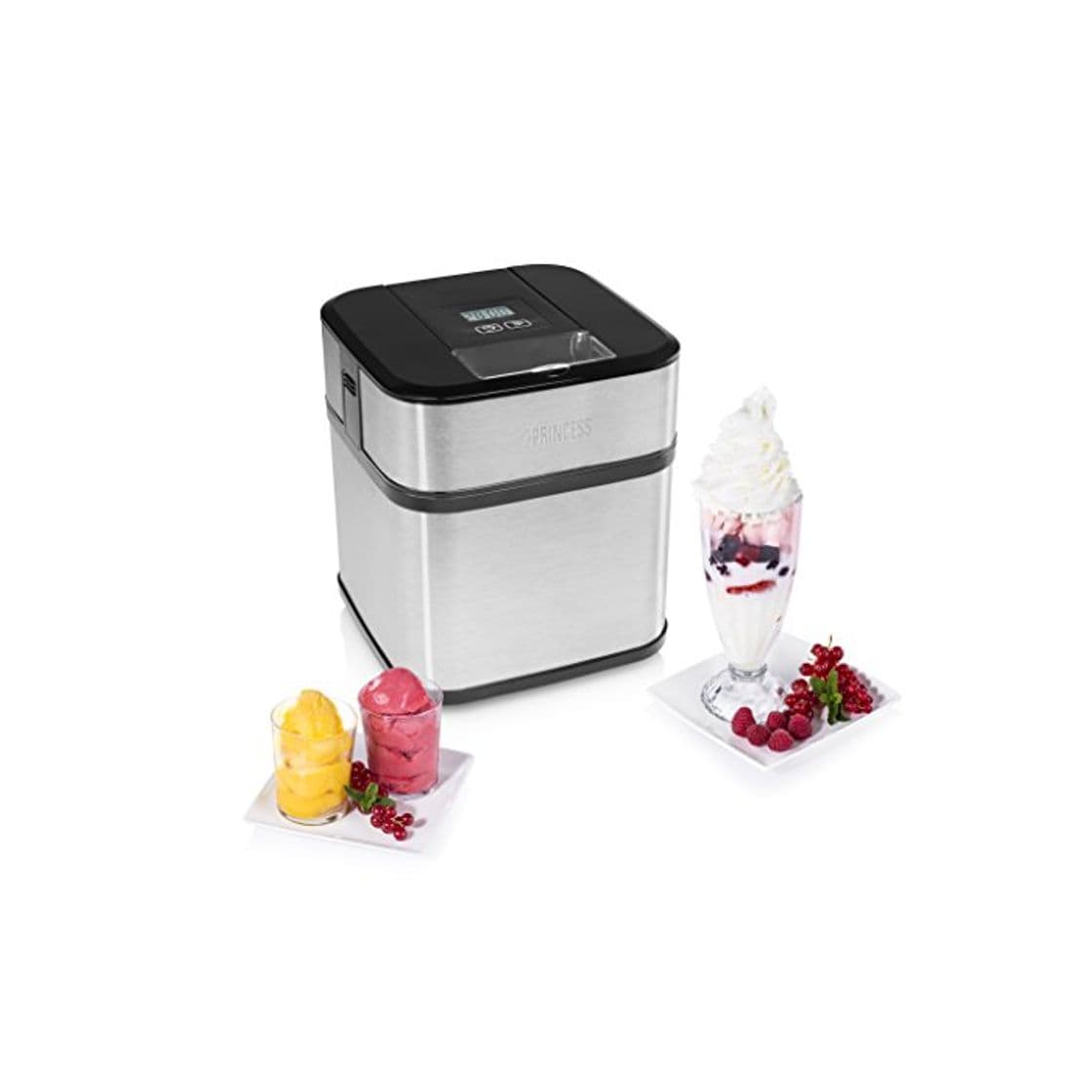 Producto Máquina de helados Princess 282605 – Prepare helado casero – Capacidad de